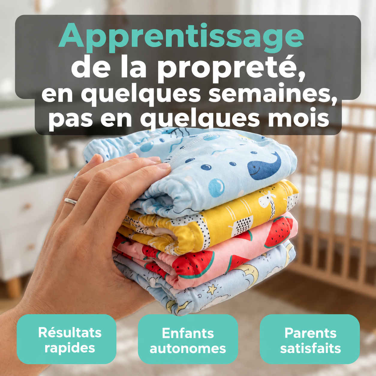 Culotte d’apprentissage de la propreté